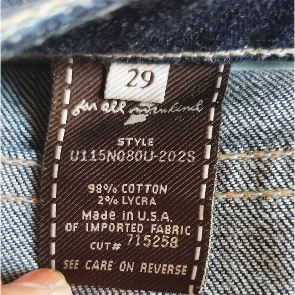 7FAMK Dark Dojo Jeans - Picture 5 of 5